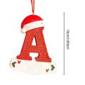 26 Letters Christmas Tree Decoration DIY Car Interior Xmas 2024 New Year Decor Ornaments Pendant For Gift Home Holiday. 