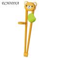 ECHIDNA Kids Learning Chopsticks Chewable Little Frog Shape Toddler Training Chopsticks. 