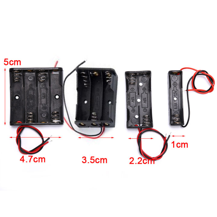 1x%202x%203x%204x%20AAA%20Battery%20Holder%20Case%20AAA%20Cell%20Storage%20Box%20Battery%20Container%20-%20Image%204