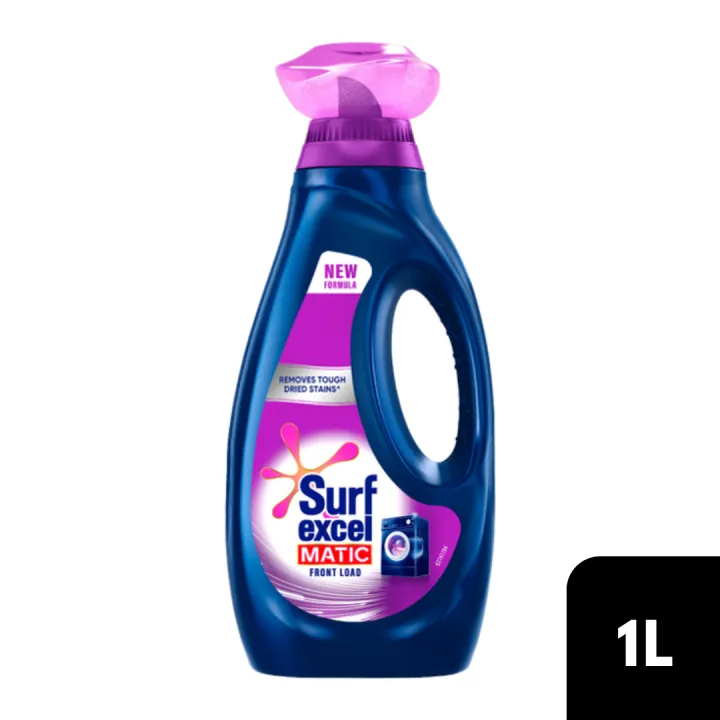 Surf Excel Matic Front Load Liquid Detergent, 1L