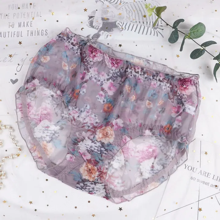 Leopard%20Print%20Mid%20Waist%20plus%20Size%20Underwear%20Women's%20Mesh%20Summer%20Ultra-Thin%20FatMMComfortable%20Breathable%20High%20Elastic%20Panties%20-%20Image%205