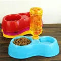 Small Double Bowls Cute Multi-Purpose Candy Colour Puppy Rabbit Cat Food Bowl Pets Food Bowls Food Dish Pet Feeders Auto Water Feeder Cat Bowl Feeder Travel Bowl Food Plate Pet Plate Water Dispenser Pet Food Bowl Cat Dish Pet Dish Food Grade Plastic Cats. 