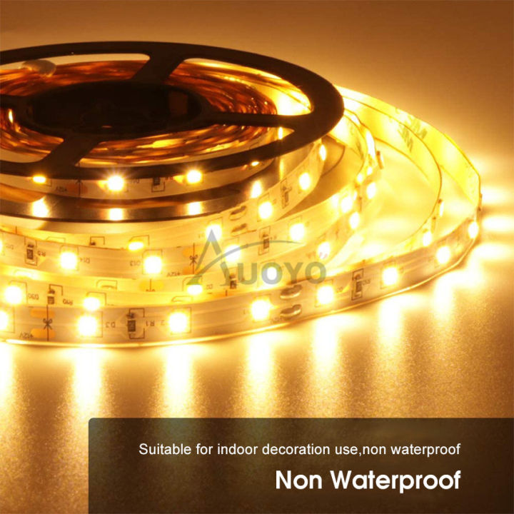 Auoyo%202835%20LED%20Strip%20Lights%20Warm%20White%20LED%20Lights%20String%20Lighting%20Flexible%20Strip%20Light%20B%20lue%20to%20oth%20Non%20Waterproof%20Indoor%20Decoration%20Strip%20Lights%202M/5M%20-%20Image%207