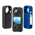 OYPFXMI AMAGISN Protective Case for Insta 360 X3 Camera Silicone Case for Insta 360 One X3 Protective Sleeve Panoramic Camera, Black. 