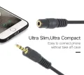 (1.5M / 3M / 5M / 10M ) 3.5mm JackAUX Audio Cable 3.5 Male to Female Cablefor Car Headphone MP3/4 Microphone Stereo 3.5 Audio Adapter for PC Headset. 
