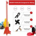 Universal Epoxy Resin Mixing Stick Cement Paint Mixer Attachment With Drill Chuck Reusable Latex Oil Paint Paint Stirring Rod Power Tool Accessories. 