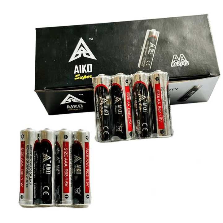 Aiko Super New Ultra AAA Small Battery (1.5V) 4 Piece | Daraz.lk