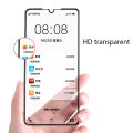 Biruiqu 2Pcs For VIVO V21e 9H 2.5D Full Cover Tempered Glass Screen Protector Film Black. 