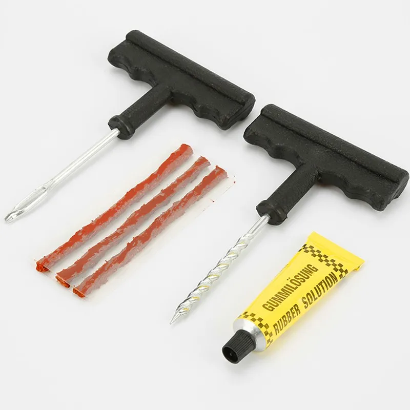 Car Tire Repair Tool Tire Repair Kit Studding Tool Set Auto Bike