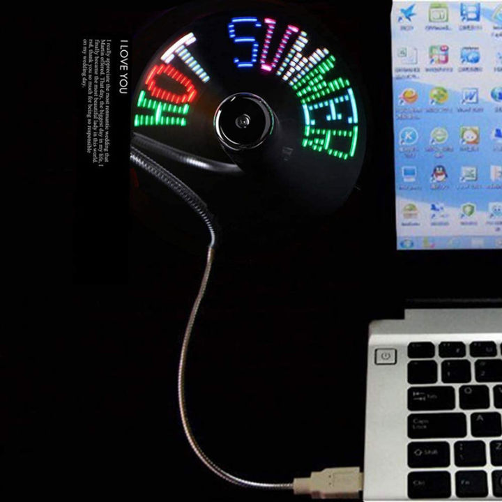 Creative%20USB%20Fan%EF%BC%8CUSB%20LED%20RGB%20Light%20Programmable%20Fan%20Flexible%20Gooseneck%20DIY%20Message%20Mini%20USB%20Fan%20for%20PC%20Laptop%20Notebook%20Desktops%20-%20Image%202
