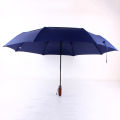 125 cm Big Business Umbrella Men Automatic Umbrella Rain Women Double Layer 8 Ribs Windproof Wooden Handle Large Golf Umbrellas. 