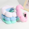 Sponge Headbands For Women Girls Puffy Hair Band Makeup Bubble Terry Cloth Co Spa Retro Hairband Women Hair Accessories Headwear Lingxue. 