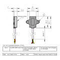 3.3V-5V Non Contact Water Level Sensor Capacitive Liquid Level Sensor Liquid Detection Switch Controller Water Level Detector Tool. 
