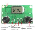 FM Radio Receiver Module Frequency Modulation Stereo Receiving PCB Circuit Board With Silencing LCD Display 3-5V LCD Module. 