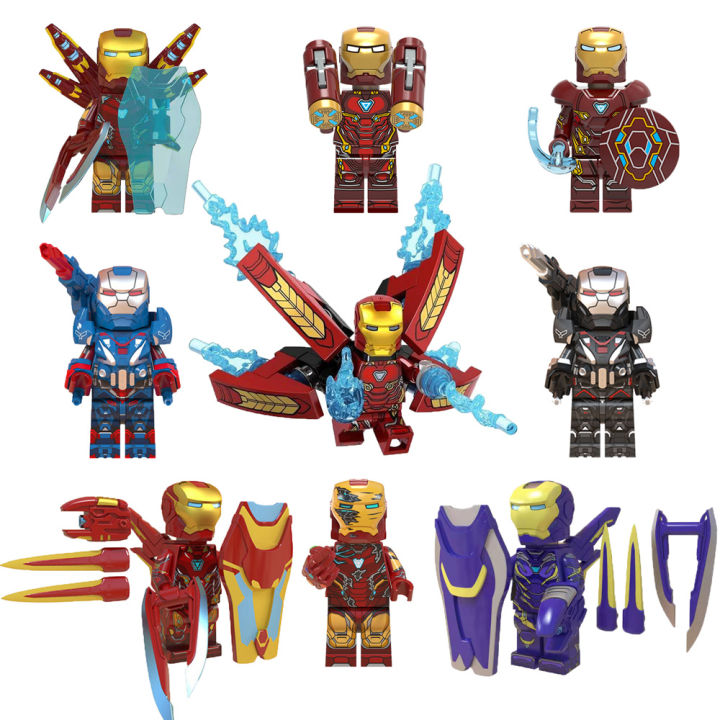 Compatible%20with%20LEGO%20Avengers%20Iron%20Man%20brick%20minifigures%20MK85%20War%20Machine%20Hulkbuster%20Armor%20Assembly%20Toy%20for%20Boys%20-%20Image%204