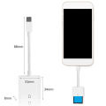 OTG TF Camera Memory Card Reader Mobile Phone Adapter Cable for iPad iPhone. 