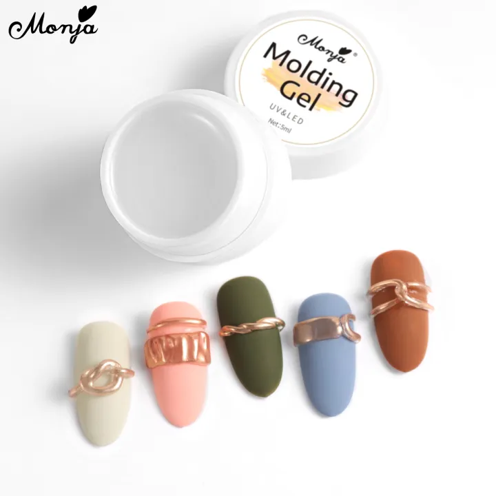 Monja%205ml%203D%20Nail%20Art%20Molding%20Gel%20Stereo%20Carve%20Gel%20PVC%20Soft%20Solid%20Gel%20Knead%20Into%20Various%20Shapes%20Soak%20Off%20UV%20Gel%20Nail%20Art%20Tools%20-%20Image%205