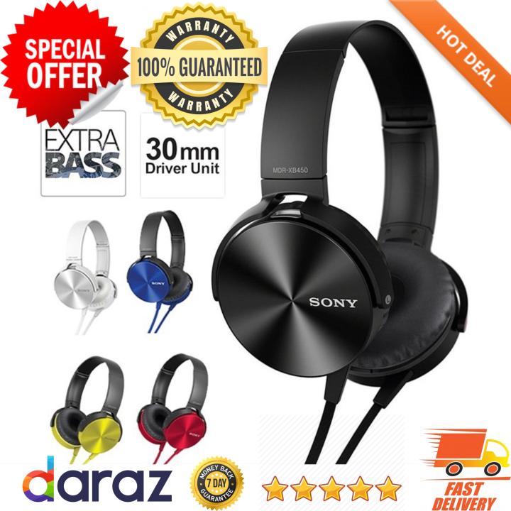 Head%20Set%20Head%20Phones%20Extra%20Bass%20Wired%20with%20Mic%20XB450%20-%20Image%203