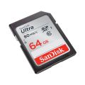 SanDisk Memory Card SDXC 64GB C10 80MB/s Read Speed UHS-I HD for (SDSDUNC-064G-ZN6IN). 