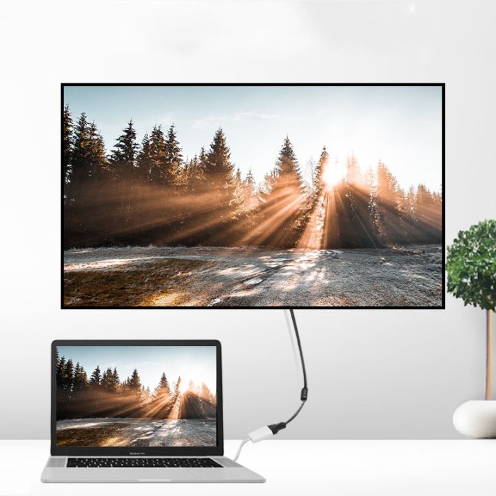 Macbook%20Usb%203.1%20Thunderbolt%203%20USB-C%20To%20HDMI%20Type%20C%20Switch%20To%20HDMI%204K%20Adapter%20Cable%203%20in1%20Cable%20Converter%20For%20Android%20-%20Image%208