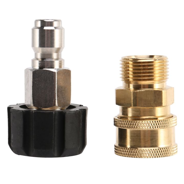 Pressure Washer Quick Connect Fittings, M22 14mm To Jamaica