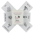 【New Arrivals】【New Arrivals】9*6.5cm White Island Time Love Oracle Cards Tarot Divination Deck 54 Pcs Cards. 