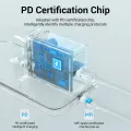 Vention 30W Type C Fast Charger for 13 Pro max PD Charger 12 Pro Max Cell Phone Charger Samsung S21+, 11 Pro Max Power Delivery Charger USB C Quick Charger. 