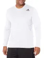 Adidas Dri Fit Cooler White Black Sports T-Shirt Full Sleeve Sanabil Sanaabil. 