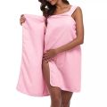 Womens Bath Towel - Pink Lady Girls Bath Towel Bath Towels Women Wearable Fast Drying Magic Bath Towel Beach Spa Bathrobes. 