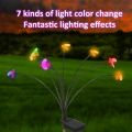Garden Atmosphere Light Solar Ground Lamp Floor Mounted Small Bee Outdoor Decorative Light. 