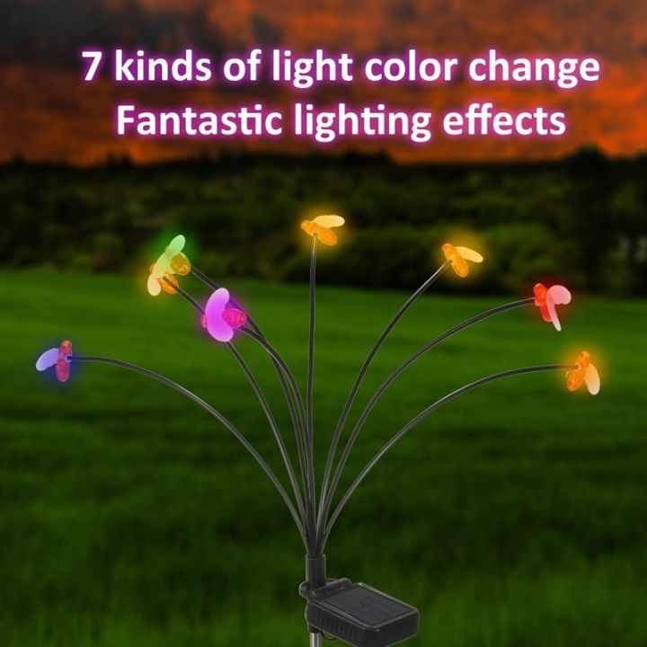 Garden%20Atmosphere%20Light%20Solar%20Ground%20Lamp%20Floor%20Mounted%20Small%20Bee%20Outdoor%20Decorative%20Light%20-%20Image%203