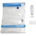 Sous Vide Bags 20Pack Reusable Electric Vacuum Food Storage Save Sealer Cooker with 1 Hand Pump,3 Size Sealed Bag,4 Clip. 