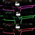 3mm Car Interior Decor El Fiber Optic Neon Wire Strip Extension Accessories For Ambient Lighting Equipment. 