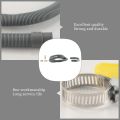 Drain Hose Extension Set Universal Washing Machine Hose 1.5M, Include Bracket Hose Connector and Hose Clamps Drain Hoses. 