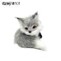 ECHIDNA Cute Simulation Fox Animal Figure Fox Figurines Animal Model Ornament. 