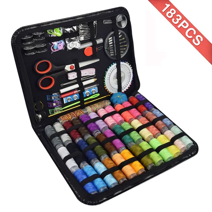 Sewing%20Box%2068-183Pcs%20Multi-function%20Travel%20Sewing%20Kit%20Stitch%20Needle%20Thread%20Storage%20Bag%20Fabric%20Craft%20Mom%20Xmas%20Gift%20Sewing%20Set%20-%20Image%203