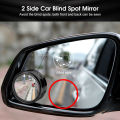 Geepact 2pcs Rearview Mirror 360° Adjustable Blind Spot Mirror Car side mirror Convex Mirror Double Side Reversing Mirror Auxiliary Mirror Automobile Exterior Rear View Reversing Parking Mirror Safety Driving. 