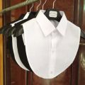 Women Cotton Lace Collar Blouse Vintage Detachable Shirt Collar Collar Lapel Blouse Top Women Clothes Accessories. 