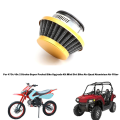 For 47Cc 49Cc Super Pocket Bike Motorcycle Air Filter Kit 58/60MM Mini Dirt Bike Atv Quad Aluminium Upgraded Replacement Part. 
