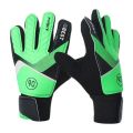 Full Finger Goalkeeper Gloves Football Keeper Protective Glove Outdoor Soccer Goalie Equipment Non-slip Damping Breathable Children adults Sarung tangan penjaga bola sepak. 