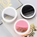 USB Charge Selfie Flash LED Camera Phone Photography Ring Light for Phones Tablets QJY99   Crystal Digital Rechargeable Selfie Ring Light Night LED Selfie Flash Light for Smartphones. 