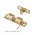 Furniture Door Latch Solid Brass Spring Ball Catch with Free Screws, 1-1/2 and 2 Inch Options. 