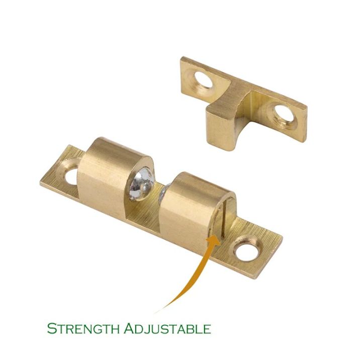 Furniture%20Door%20Latch%20Solid%20Brass%20Spring%20Ball%20Catch%20with%20Free%20Screws,%201-1/2%20and%202%20Inch%20Options%20-%20Image%202
