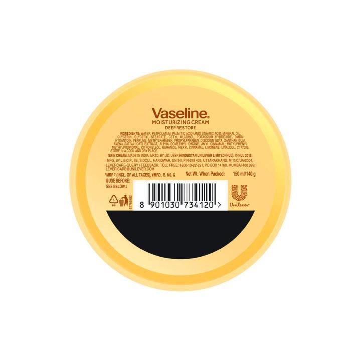 Vaseline%20Deep%20Restore%20Moisturizing%20Cream,%20150%20ml,%20for%20Dry%20Skin%20FROM%20INDIA%20(SAM)%20-%20Image%202