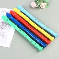 8 Holes Plastic Recorder Long Flute Woodwind Instrument Colorful Instrumens Long Flute. 