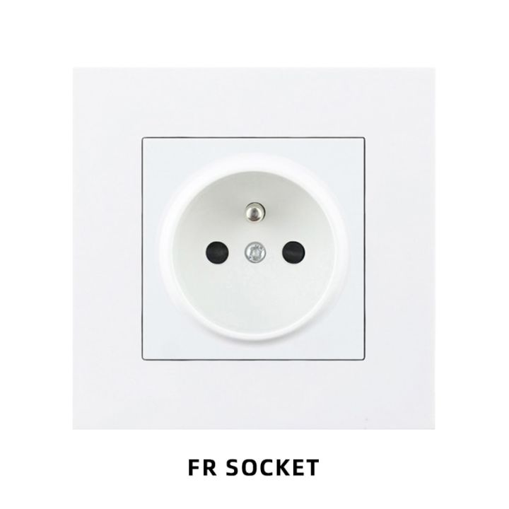 Avoir Socket FR French Standard Plug Electrical Outlets Plastic Panel ...