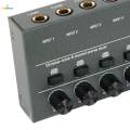 Mini Audio Mixer Audio Mixer for Club Guitars Bass Keyboards Mixer Recording. 