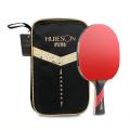 Huieson Super Powerful Ping Pong Racket Bat,6 Star Table Tennis Racket Sticky Pimples(Penhold-Hands Grip). 