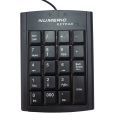 USB Wired Numeric Keypad - High Quality Digital Numbers Numpad - Best Small Numpads For Financial Accounting - Genuine Wire External Num Pad Keypads Keyboards - New Portable Ultra Slim Mini USB Number Keyboard For Desktop PC Laptop. 