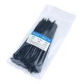 100Pcs 150mm Durable Self-Locking Fireproof Nylon Cable Ties Binding Wrap Straps. 